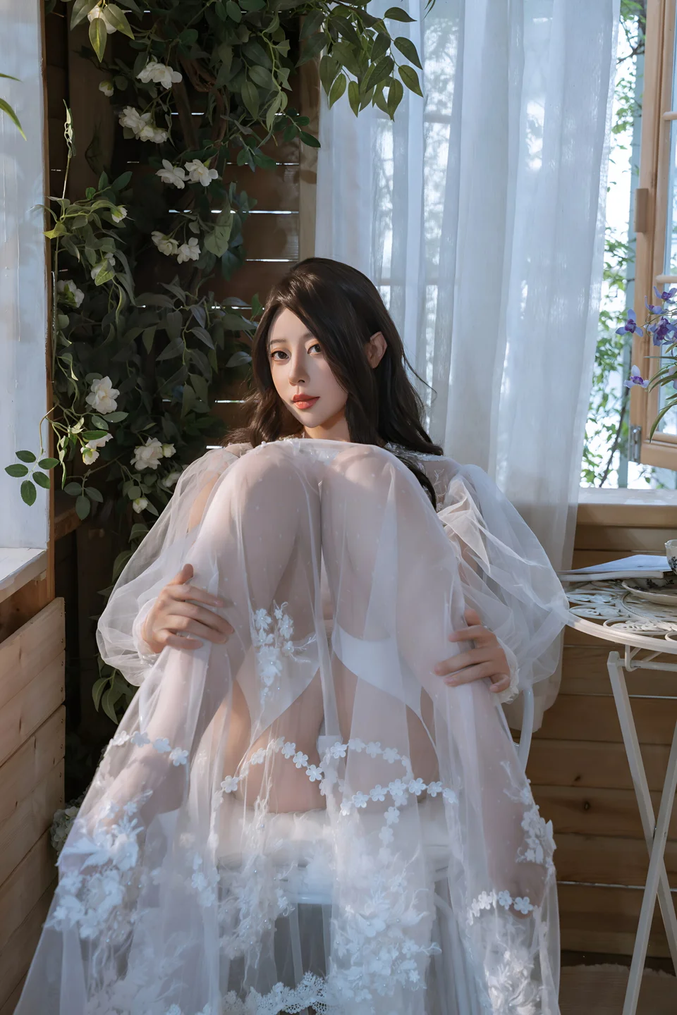 奈汐酱nice - 下午茶 [73P-777MB] tg@simisebaisi 【丝足阁】019.webp